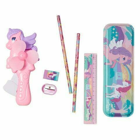 Smiggle – Einhorn-Briefpapier-Set und Luftsprudler