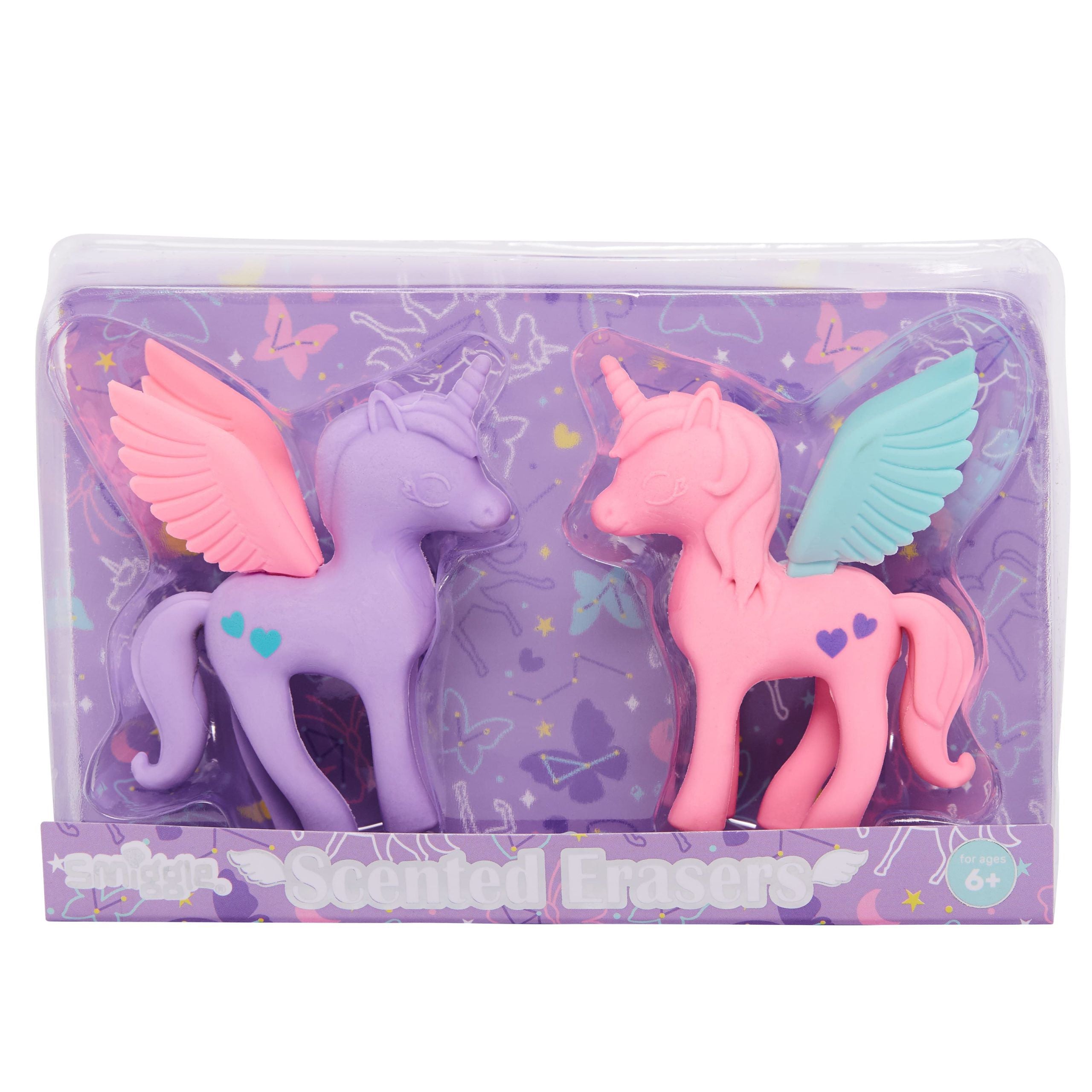 Smiggle – Radiergummi-Set mit Einhorn-Duft