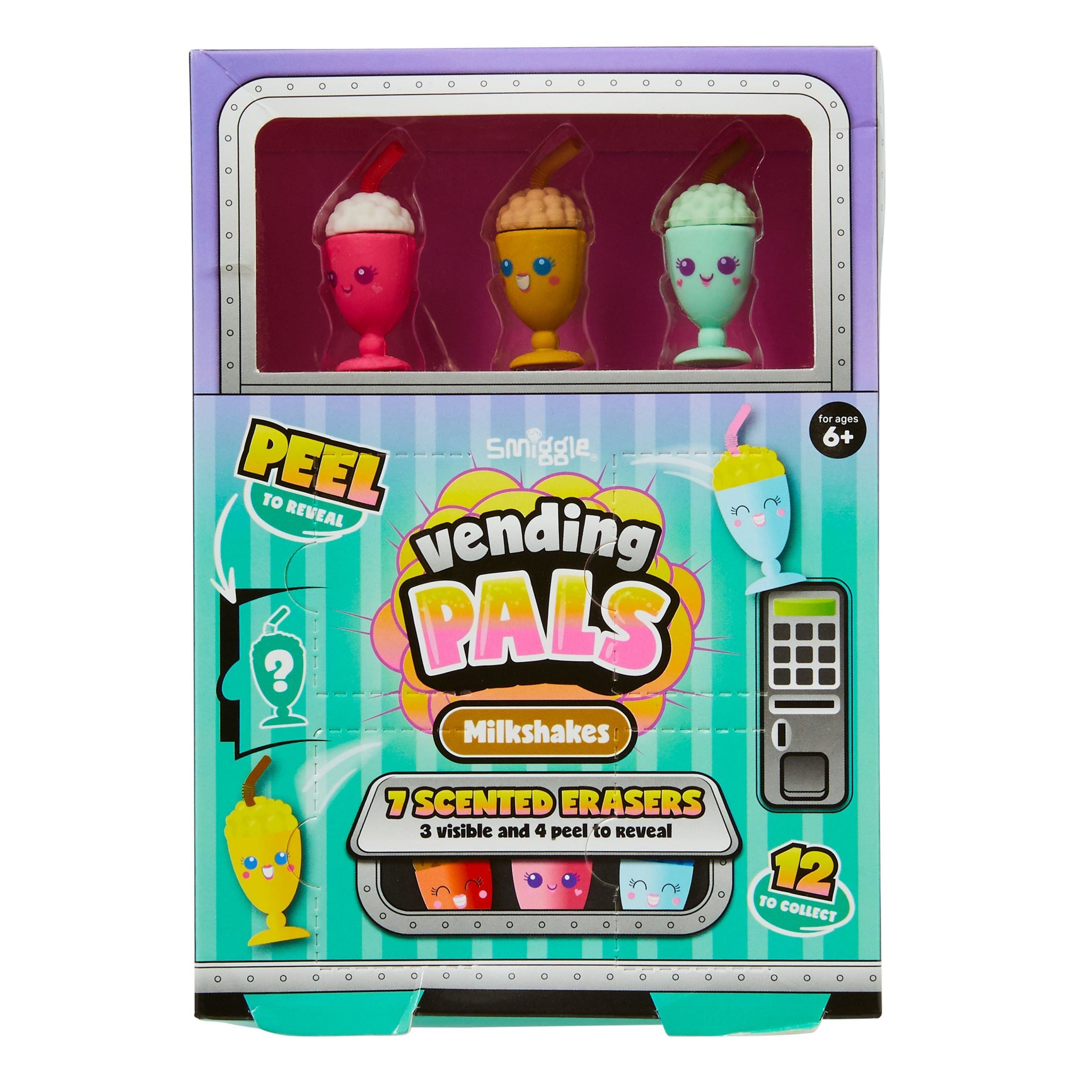 Smiggle – Vending Pals Duft-Radiergummi-Set