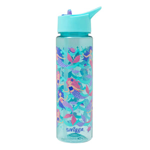 Smiggle - Vibin 750 ml BPA-freie Trinkflasche mit Strohhalm