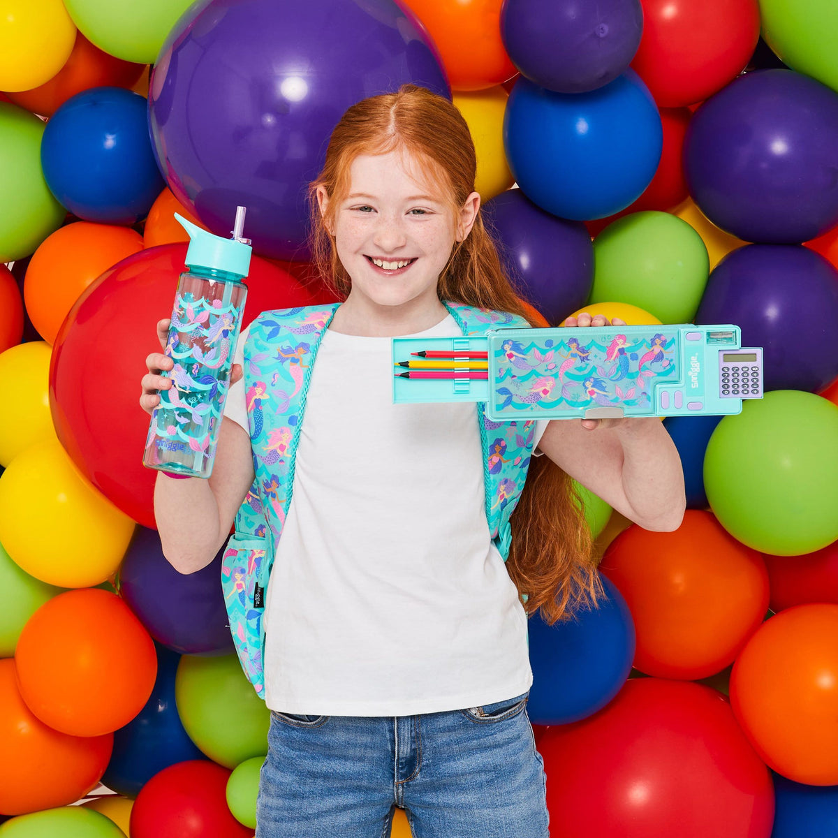 Smiggle - Vibin Automatisches Federmäppchen mit Taschenrechner