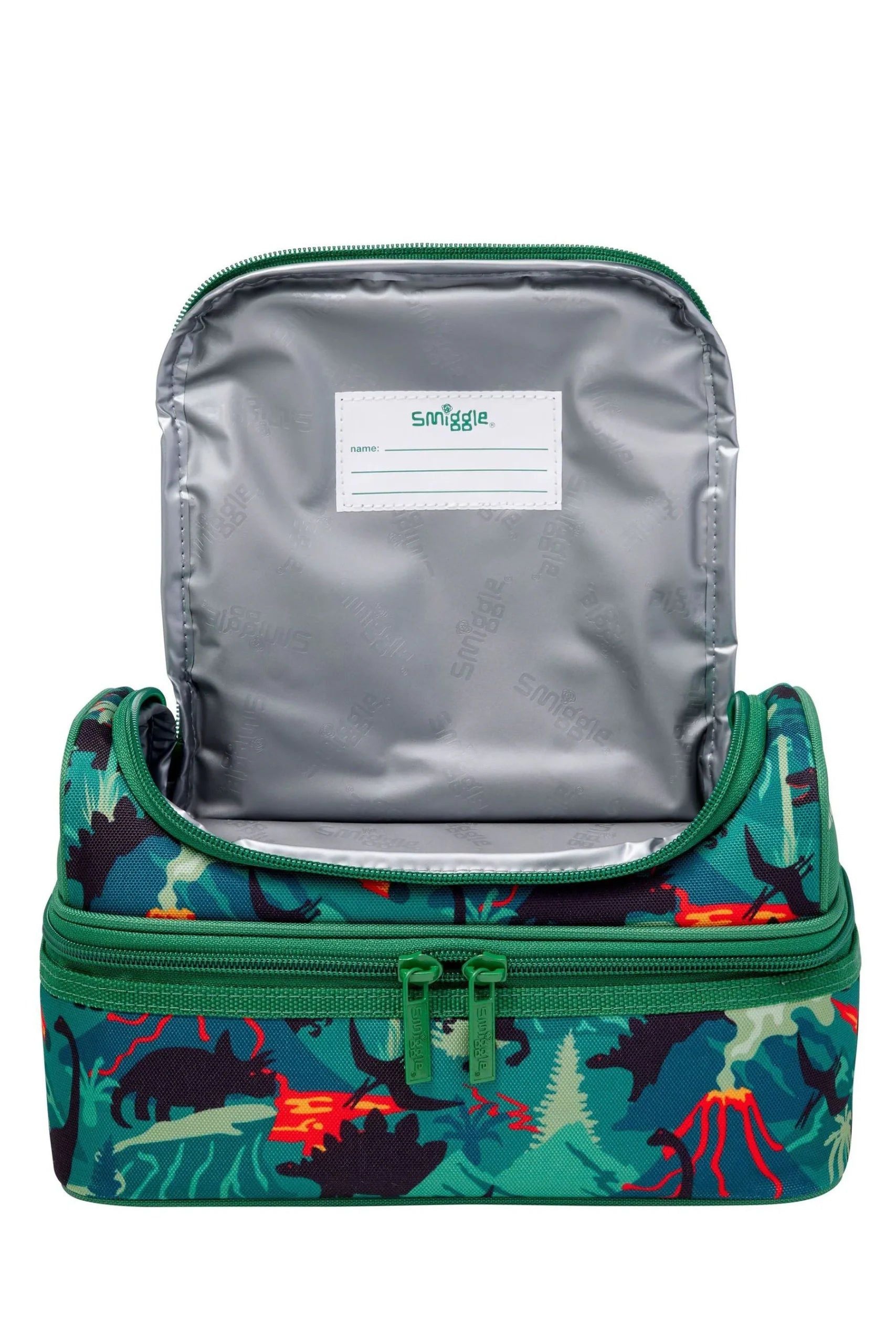 Smiggle – Vivid Doppelschicht-Lunchbox mit Aufhänger