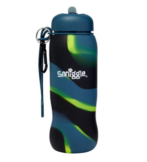Smiggle – Vivid 630 ml Wasserflasche mit faltbarem Strohhalm