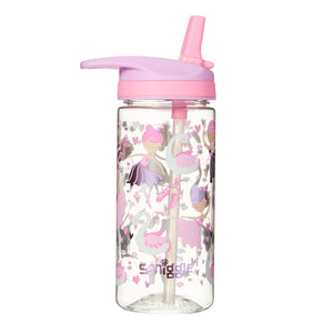 Smiggle - Wander Junior 440 ml BPA-freie Trinkflasche mit Strohhalm