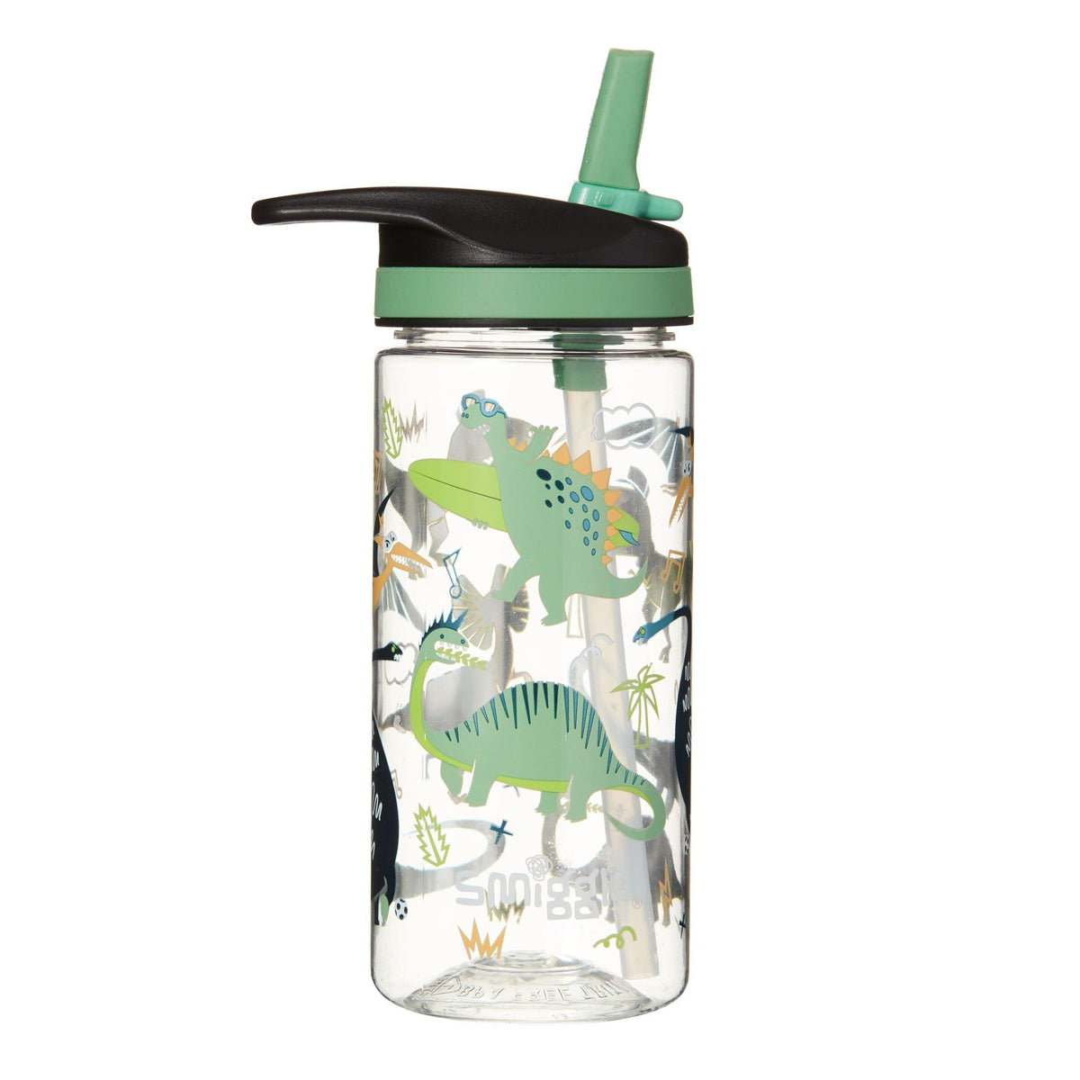 Smiggle - Wander Junior 440 ml BPA-freie Trinkflasche mit Strohhalm