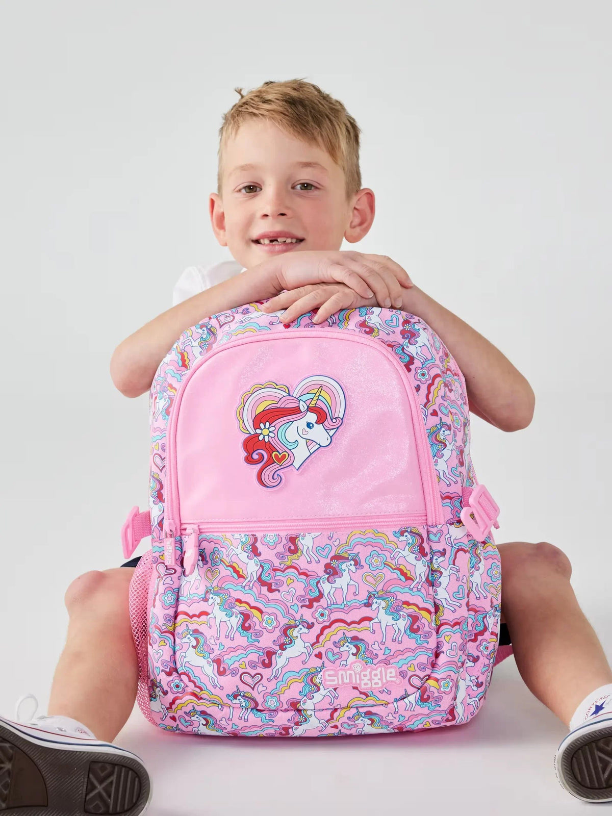 Smiggle - Wild Side 3-teiliges Schulranzen-Set