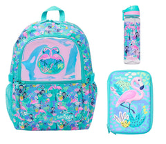 Smiggle - Wild Side 3-teiliges Schulranzen-Set