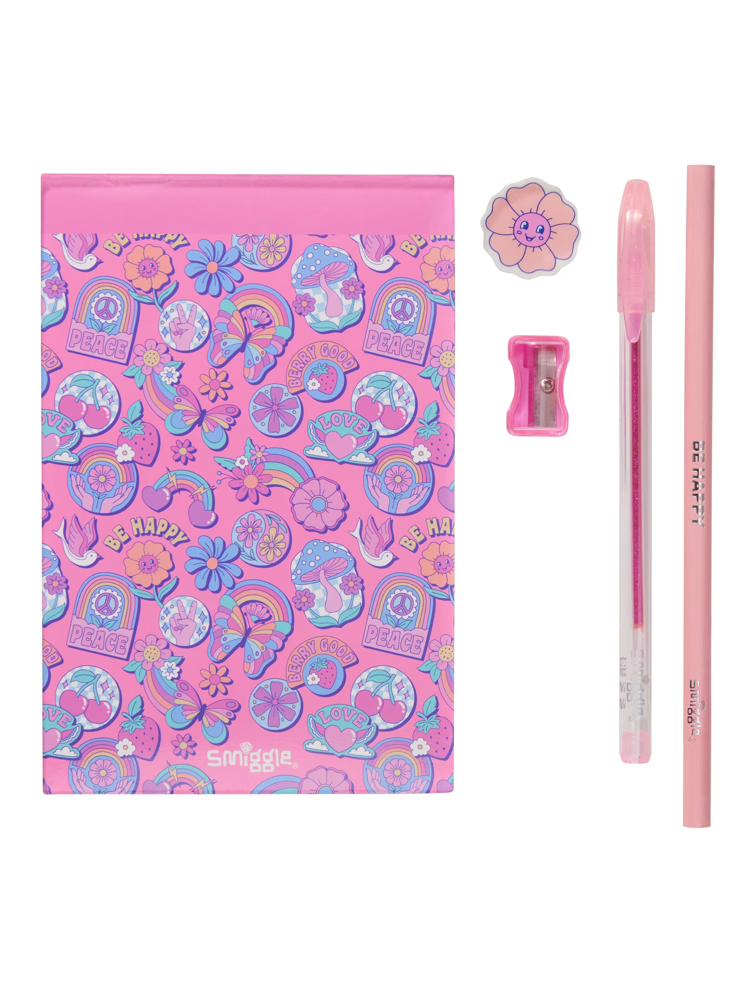 Smiggle - Wonder Mini Çantalı Kırtasiye Seti - Dinossi