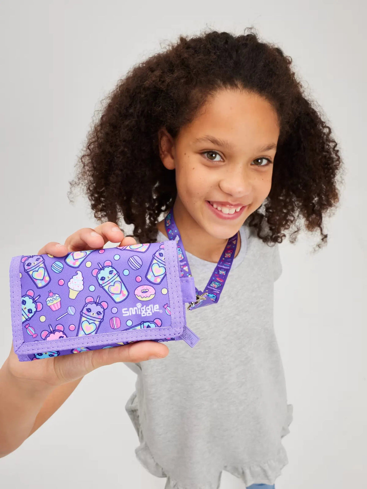 Smiggle - Wonder World Kindergeldbörse mit Schlüsselband