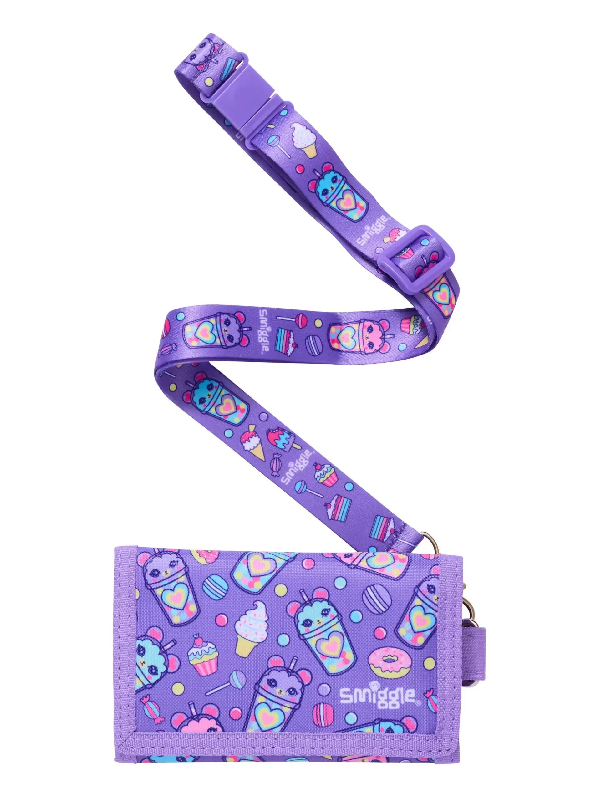 Smiggle - Wonder World Kindergeldbörse mit Schlüsselband