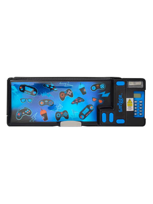 Smiggle – Wonder World Gamer Pop Out Automatisches Federmäppchen mit Taschenrechner