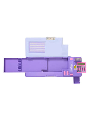 Smiggle – Wonder World Sweet Snacks Pop Out automatisches Federmäppchen mit Taschenrechner