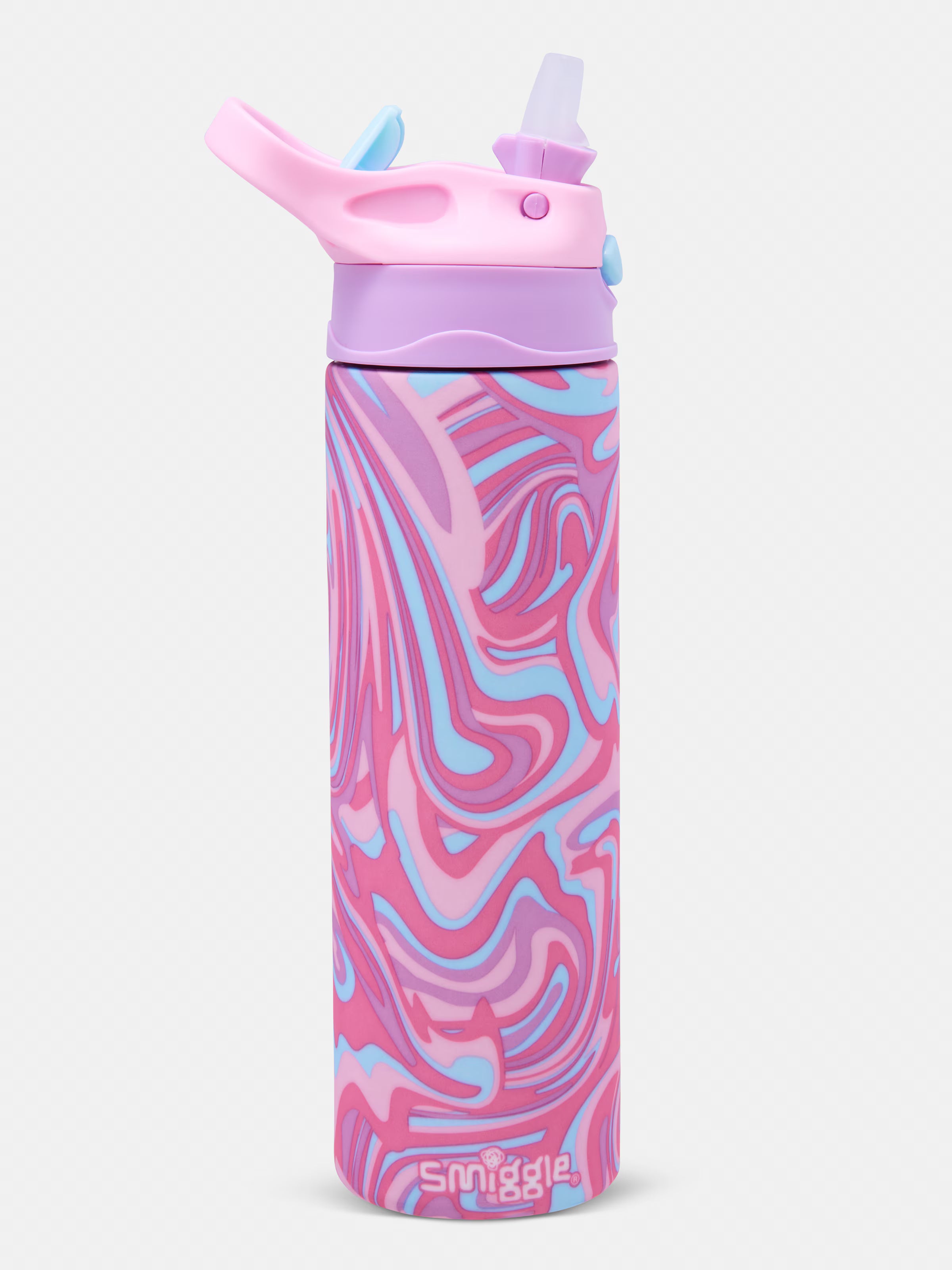 Smiggle - Isolierte Edelstahl-Trinkflasche mit Klappverschluss