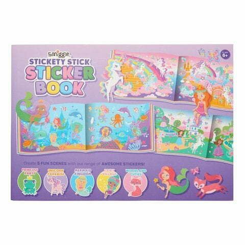 Smiggle – Klebestift-Stickerbuch