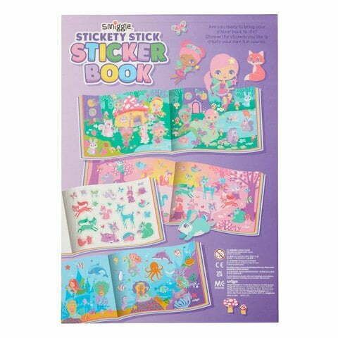 Smiggle – Klebestift-Stickerbuch