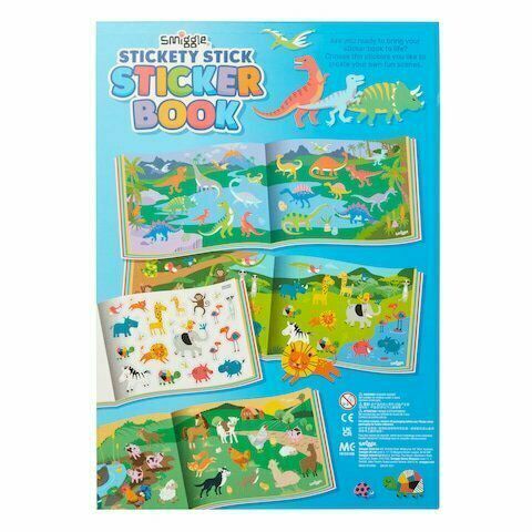 Smiggle – Klebestift-Stickerbuch