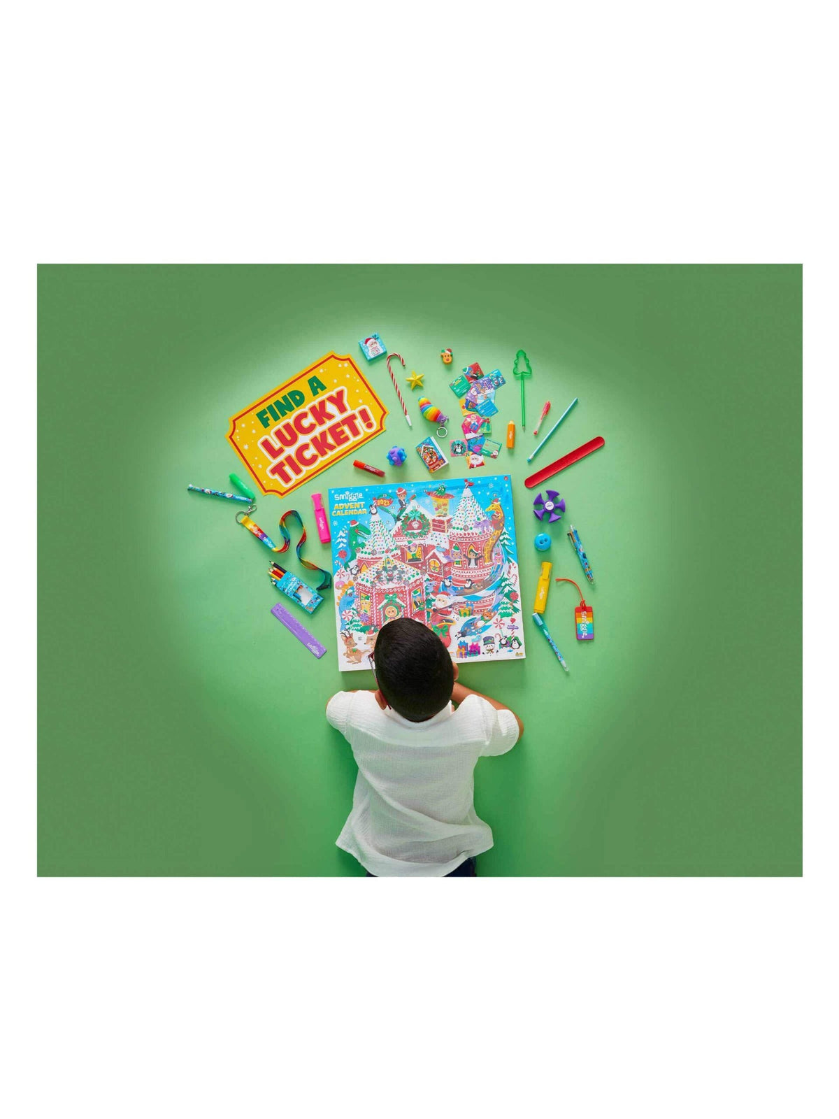Smiggle – Neujahrs-Geschenkpaket mit Schreibwaren und Spielzeug