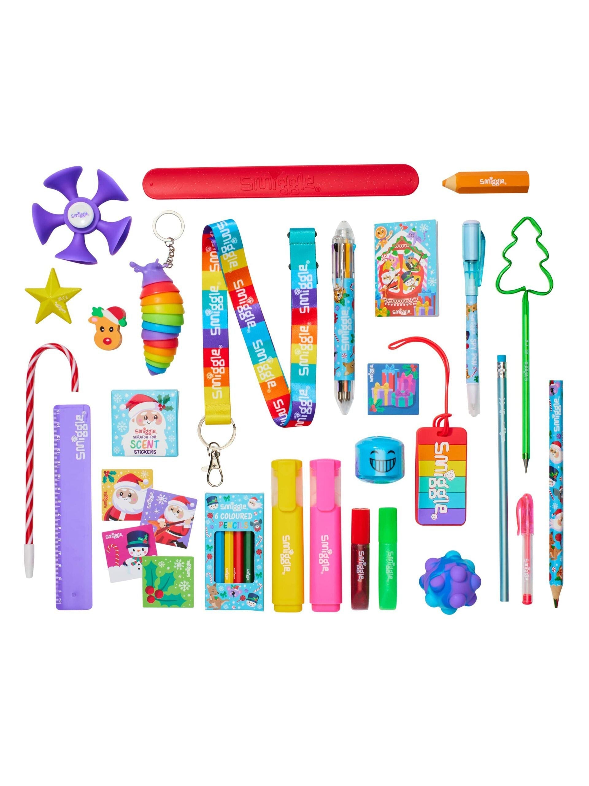 Smiggle – Neujahrs-Geschenkpaket mit Schreibwaren und Spielzeug