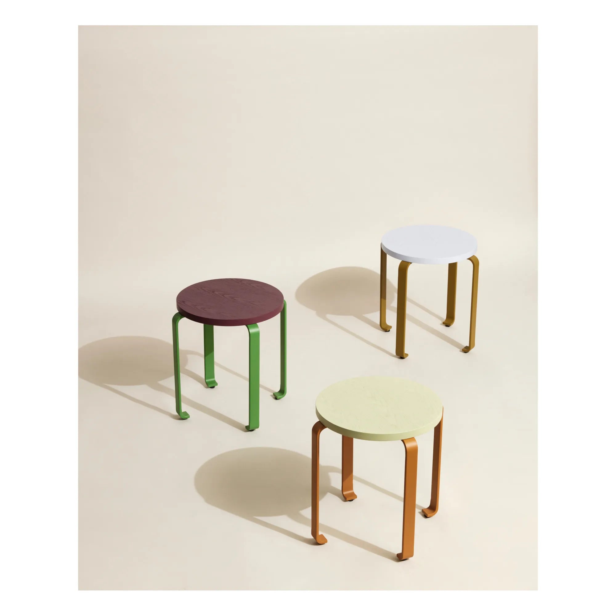 Hübsch - Smile Hocker | Grün
