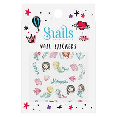 Schnecken - Nagelsticker-Set - Meerjungfrauen