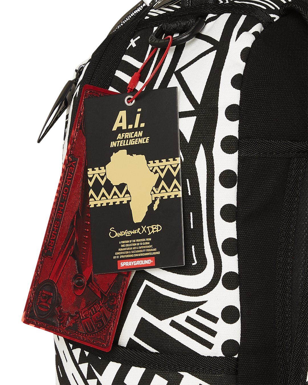Sprayground - Ai Afrikanische Intelligenz Der Skyhawk Rucksack