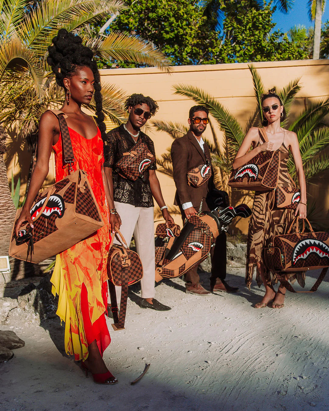 Sprayground - Hennyville Pyramiden Duffle Tasche