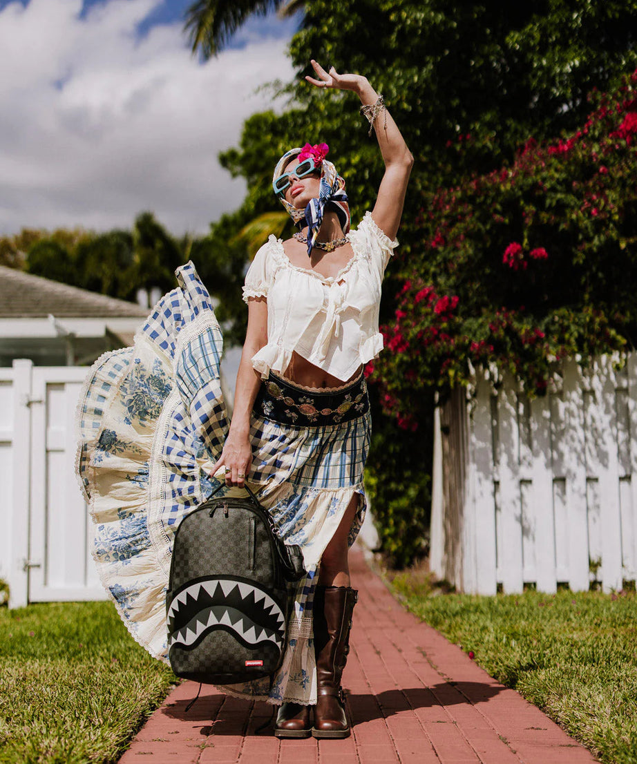 Sprayground - Lights Out Haifische Rucksack in Paris