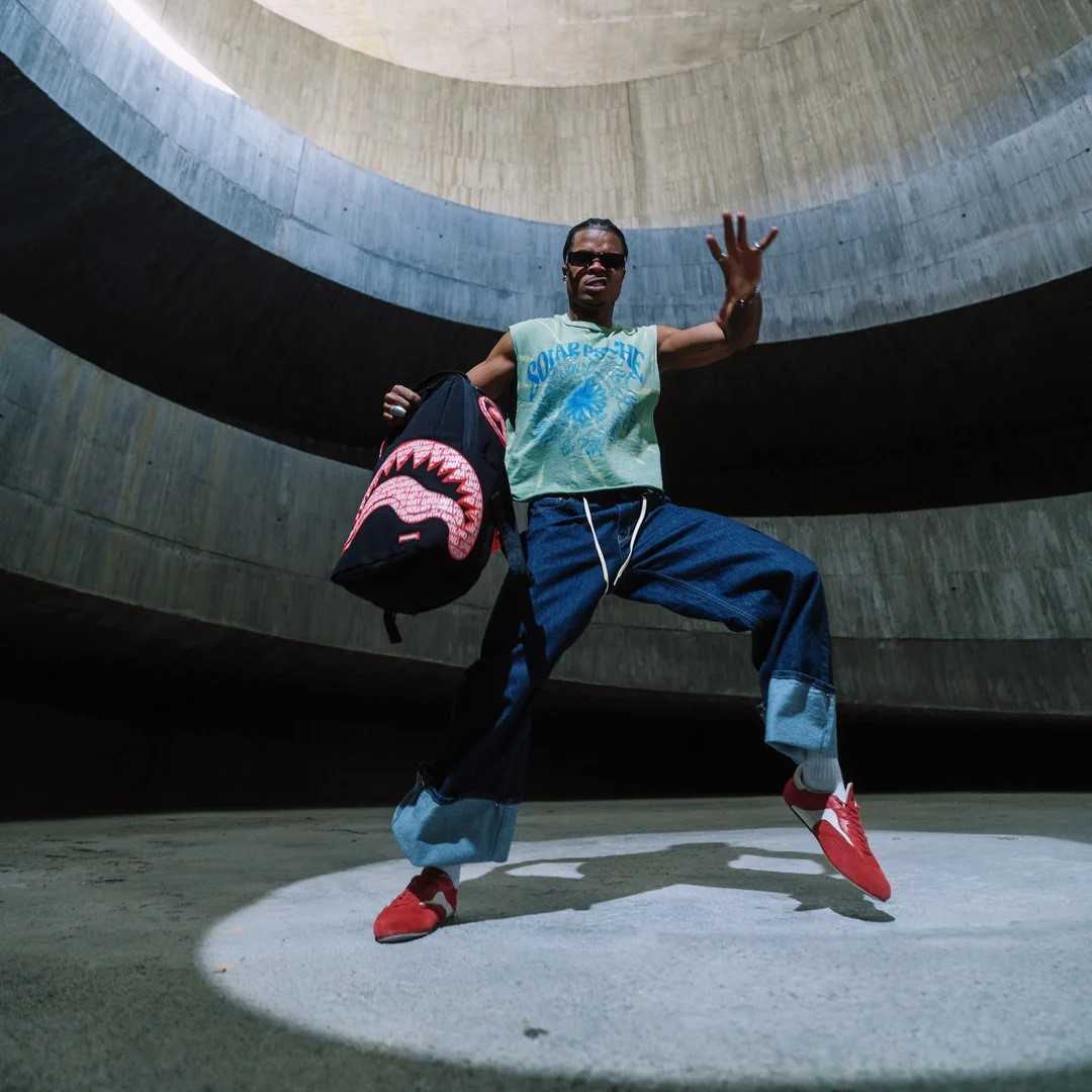 Sprayground - Logo Mouth Core Dlx Pamuklu Sırt Çantası