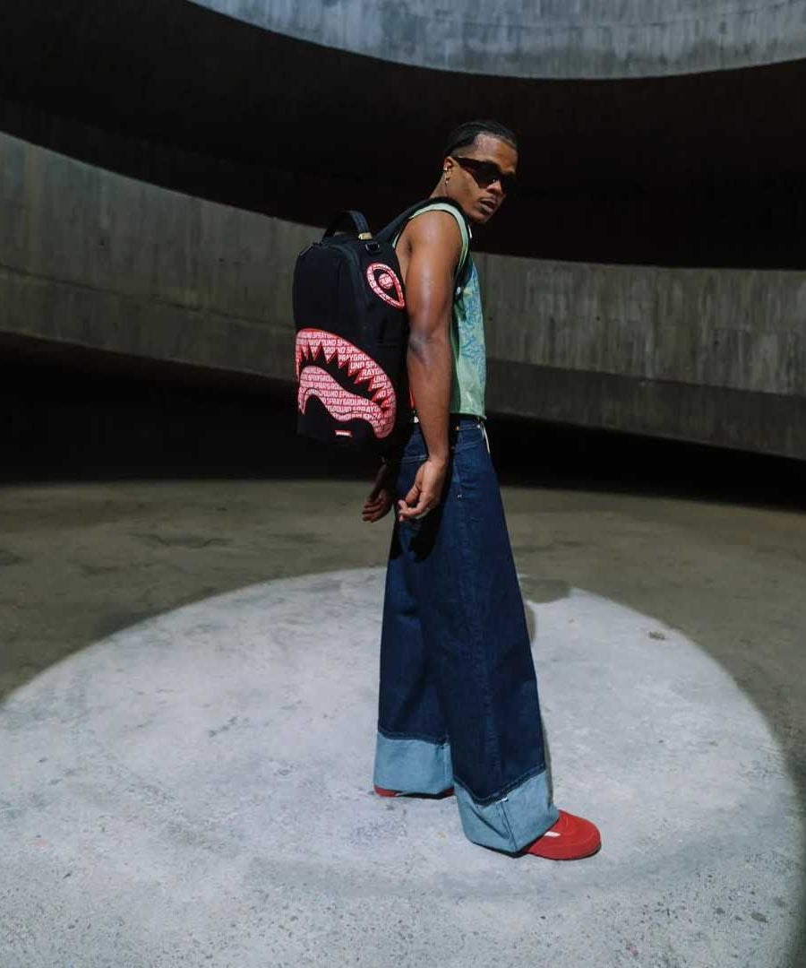 Sprayground - Logo Mouth Core Dlx Baumwoll Rucksack