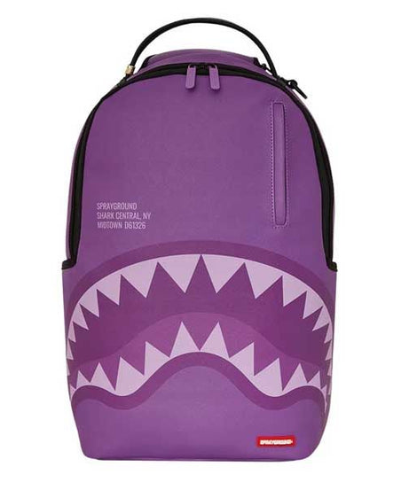 Sprayground - Lila Haifisch Zentrum Dlxvs Rucksack