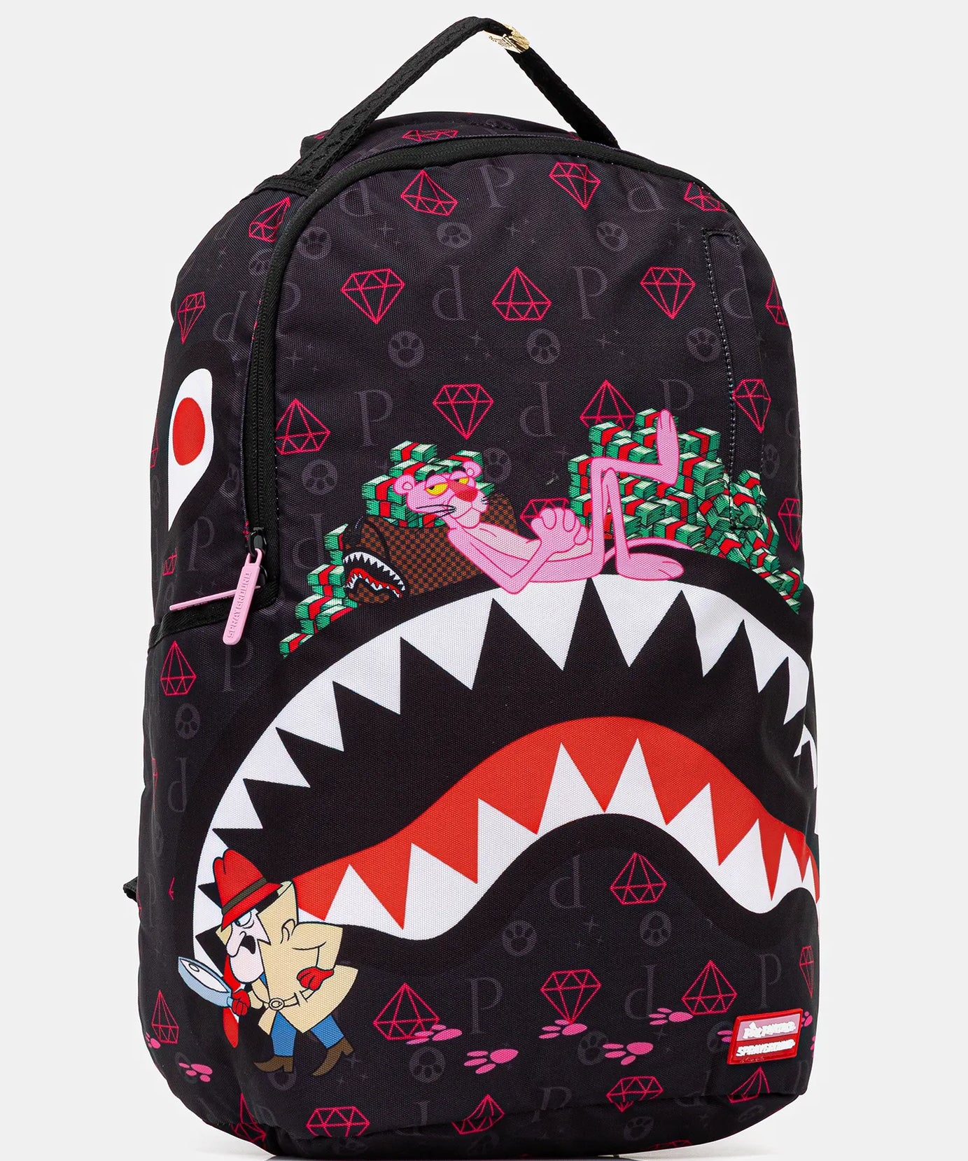 Sprayground - Pembe Panter Pati İzleri Dlxr Sırt Çantası