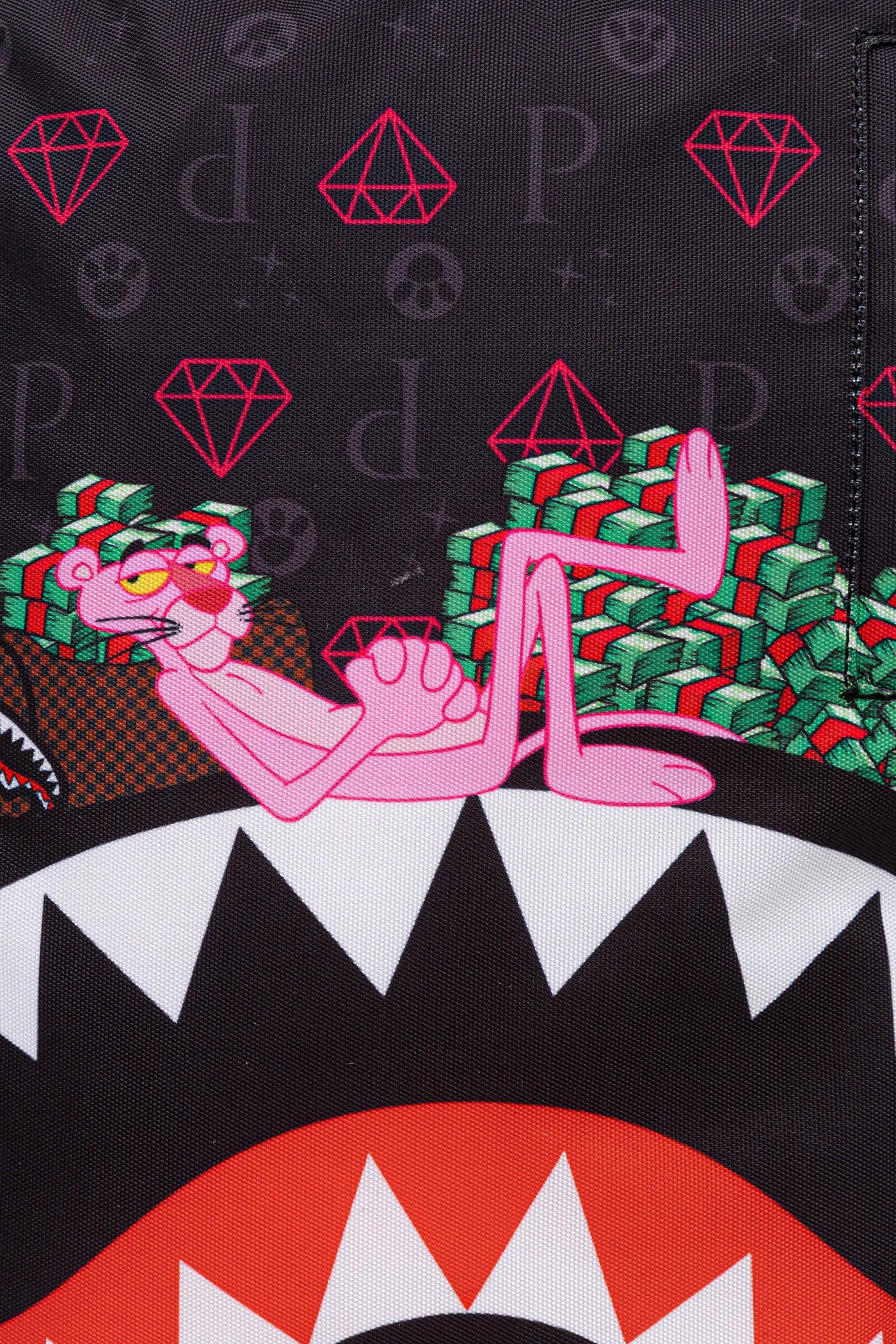 Sprayground - Pembe Panter Pati İzleri Dlxr Sırt Çantası