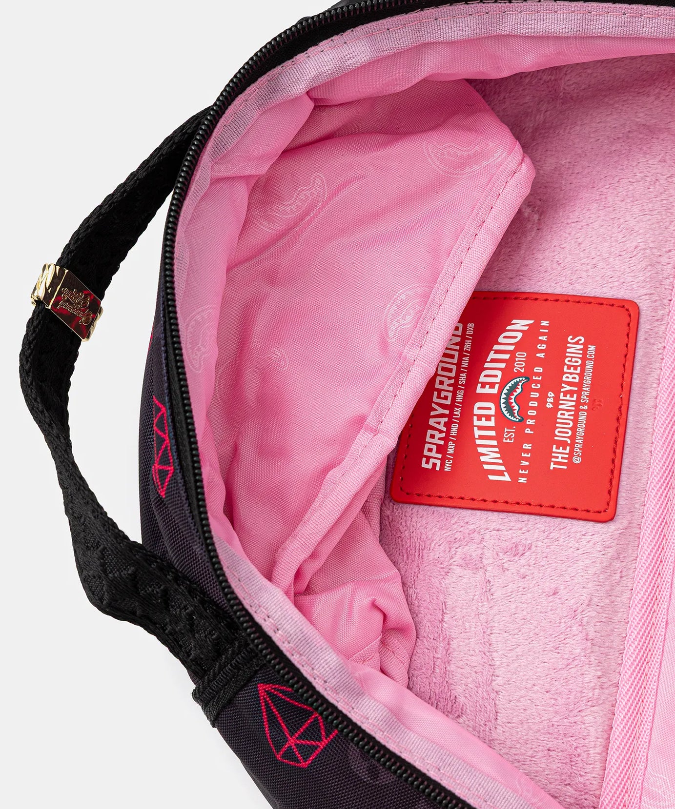 Sprayground - Pembe Panter Pati İzleri Dlxr Sırt Çantası