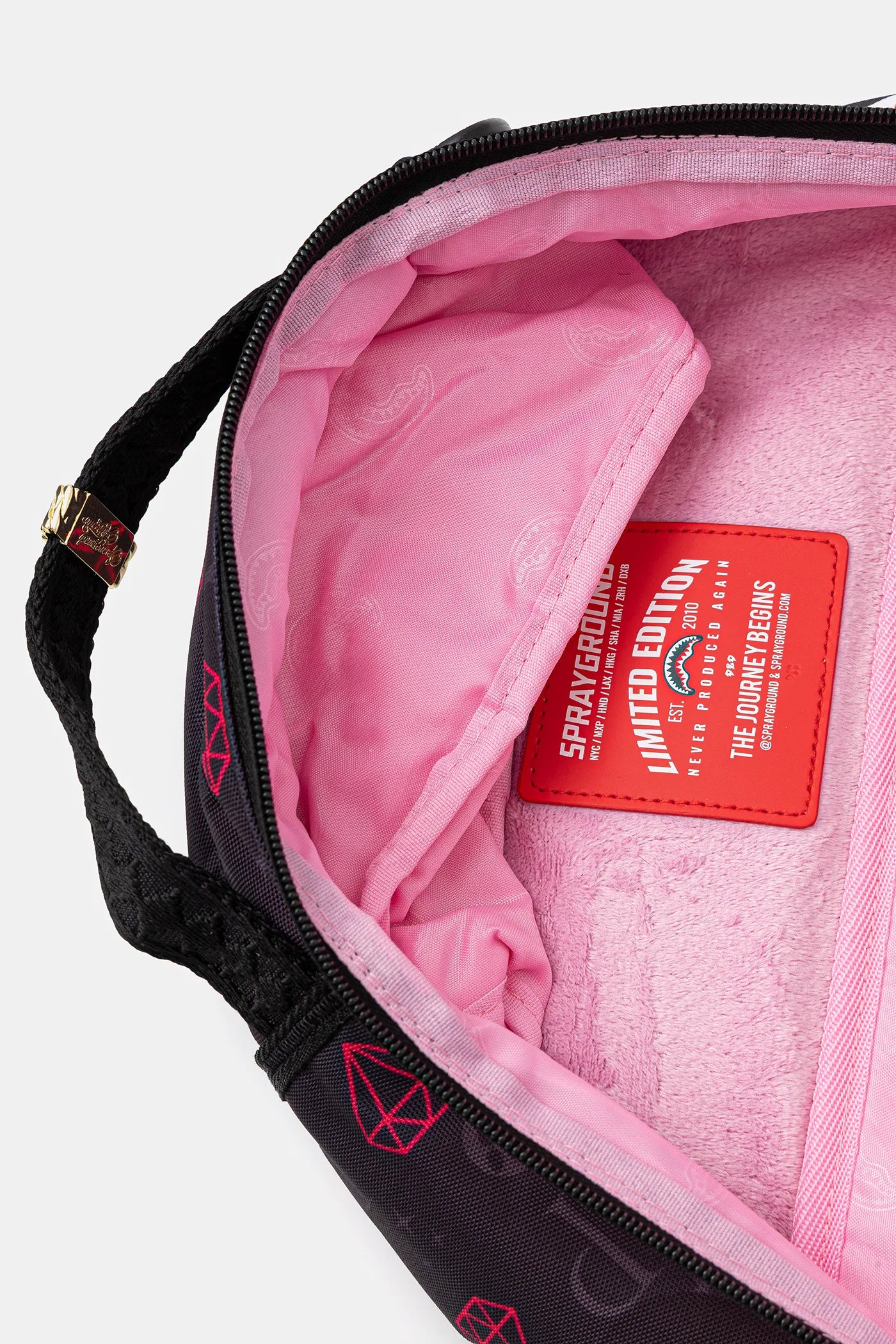 Sprayground - Pembe Panter Pati İzleri Dlxr Sırt Çantası