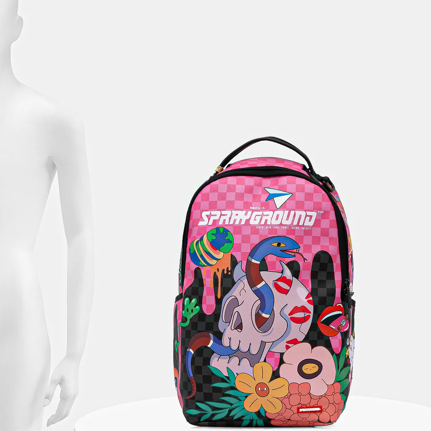Sprayground - Wtf Skull Drip Dlxsv Sırt Çantası