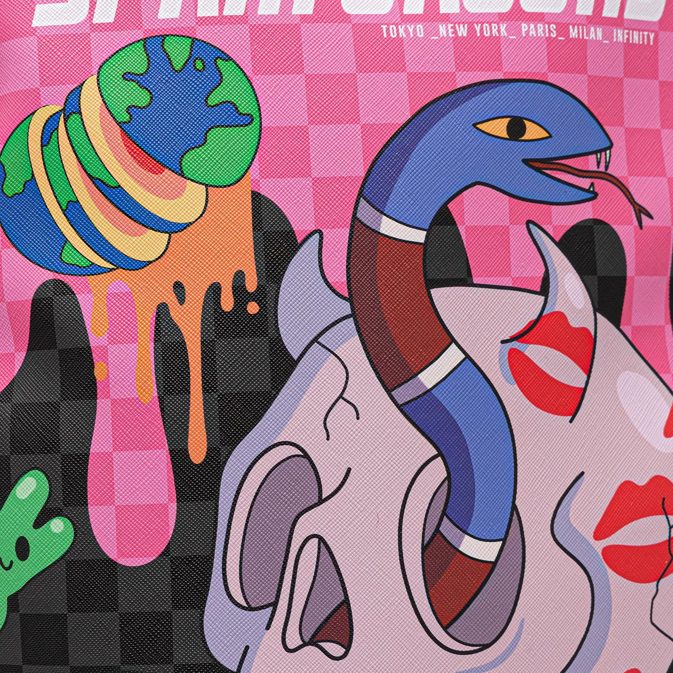 Sprayground - Wtf Skull Drip Dlxsv Sırt Çantası