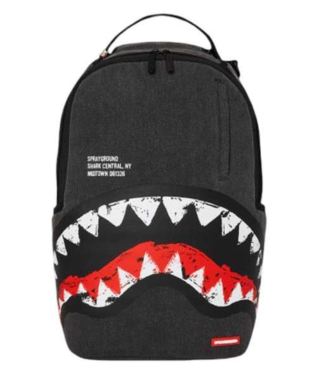 Sprayground - Shark Central Bemalte Dlxs Rucksack