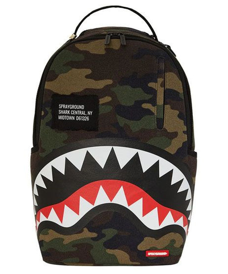 Sprayground - Shark Central Camouflage Dlxs Rucksack
