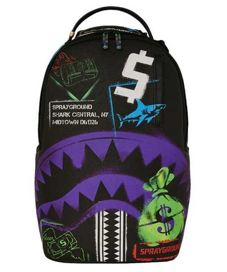 Sprayground - Shark Central Schablonen Dlxsv Rucksack