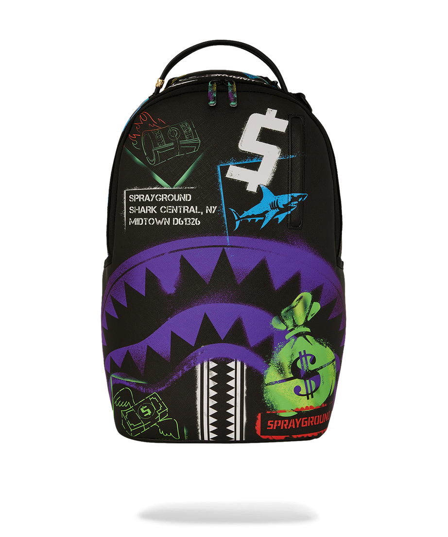 Sprayground - Shark Central X Dlxsv Sırt Çantası Outlet