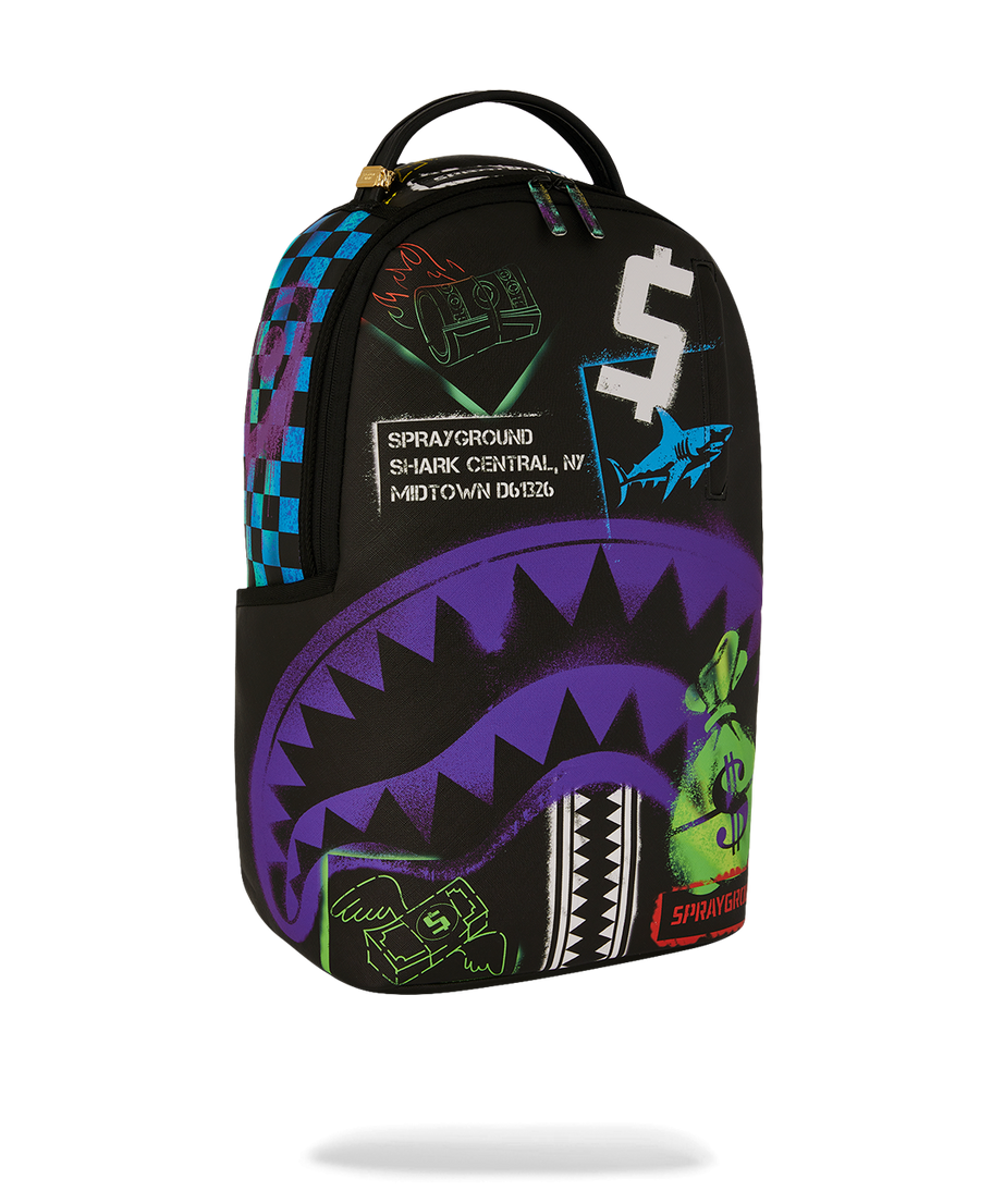 Sprayground - Shark Central X Dlxsv Sırt Çantası Outlet
