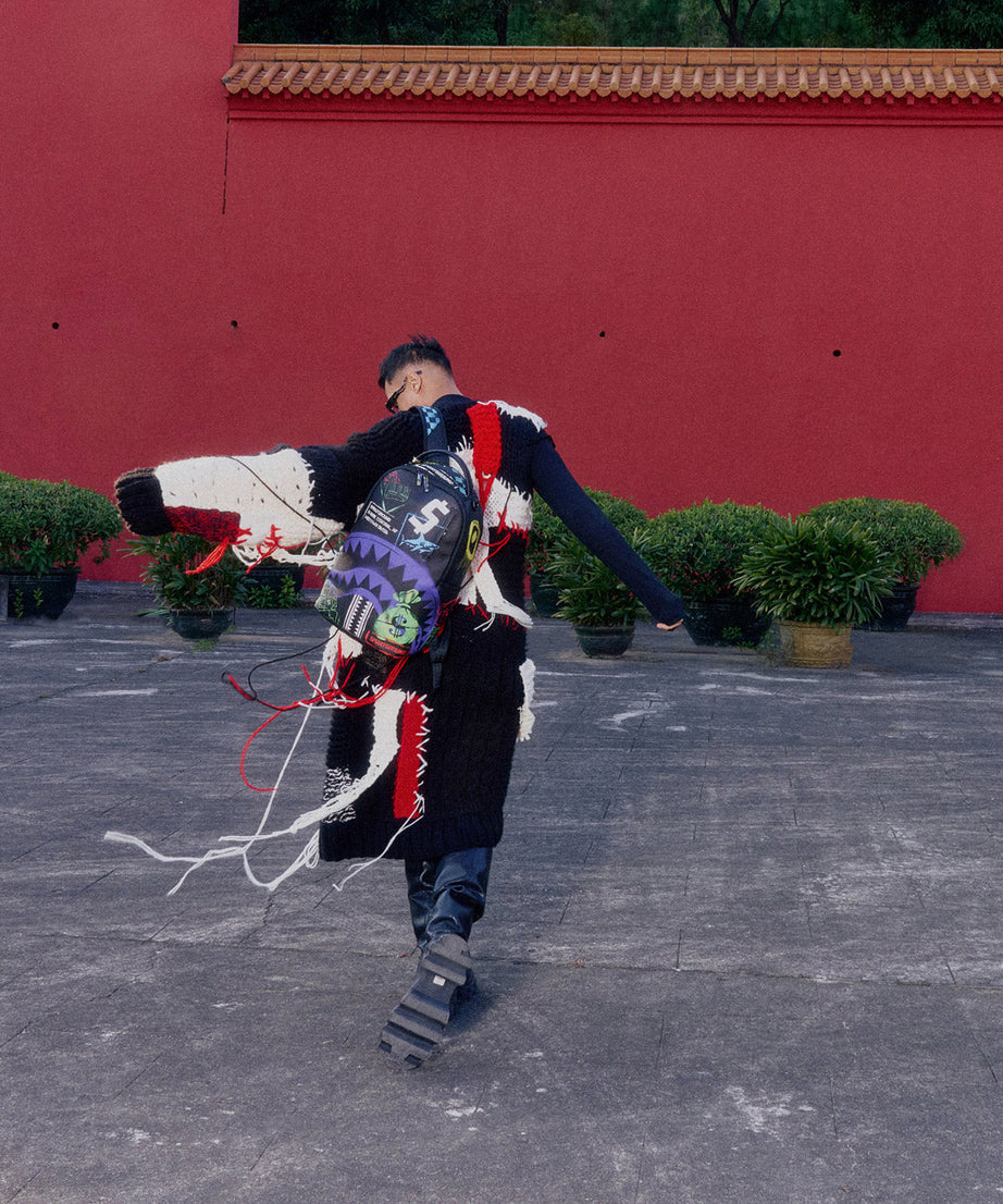 Sprayground - Shark Central X Dlxsv Sırt Çantası Outlet