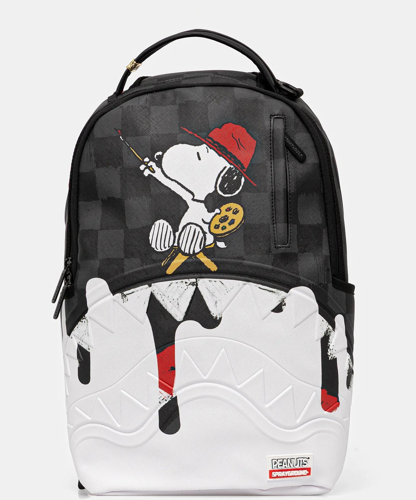 Sprayground - Snoopy Painting Shark Dlxsv Sırt Çantası