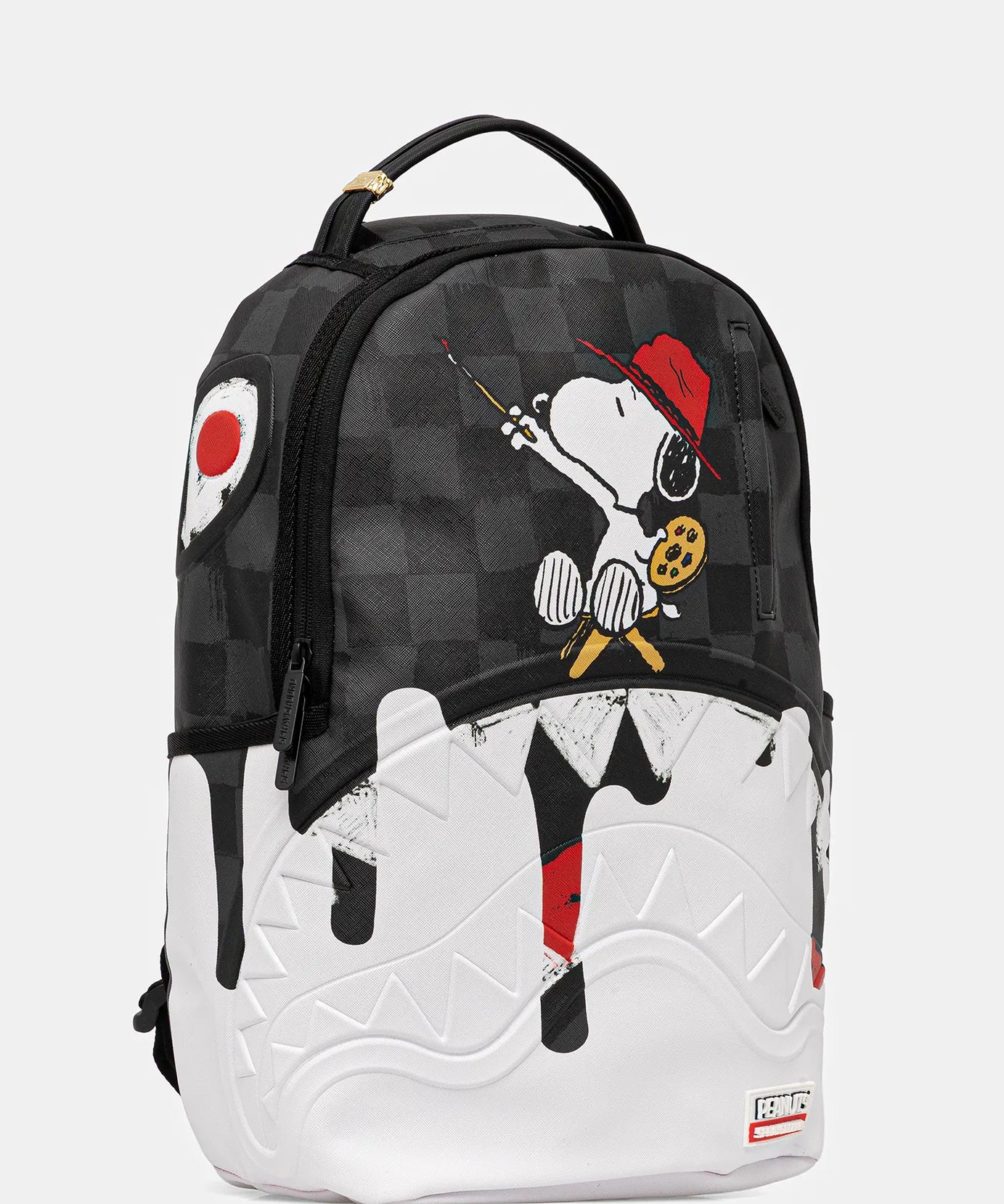 Sprayground - Snoopy Painting Shark Dlxsv Sırt Çantası