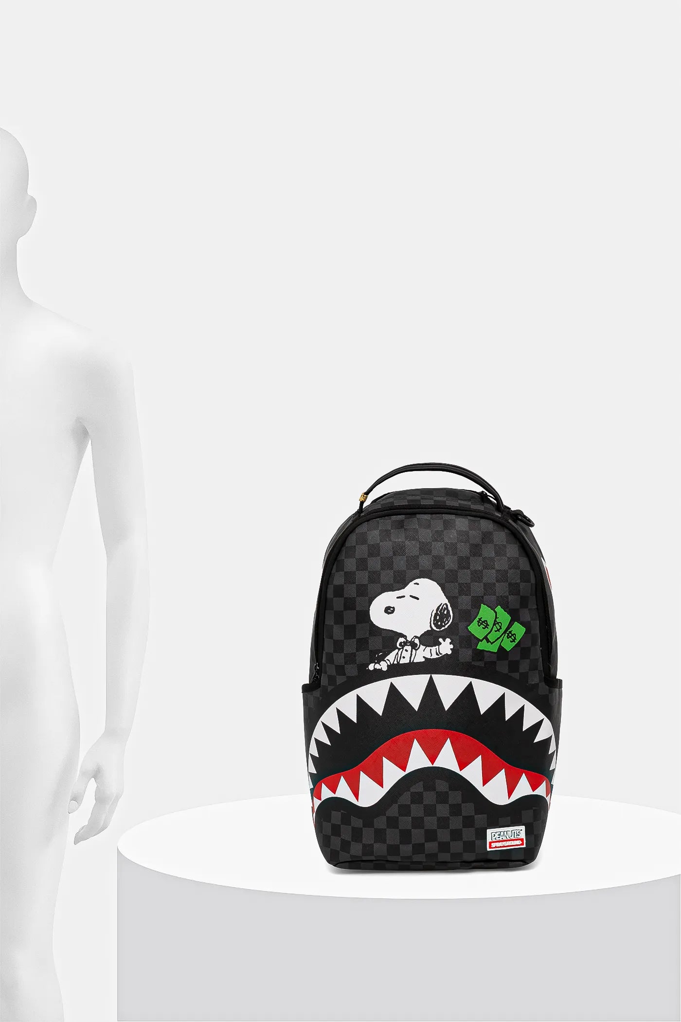 Sprayground - Snoopy Top Shark Geld Dlxsv Rucksack