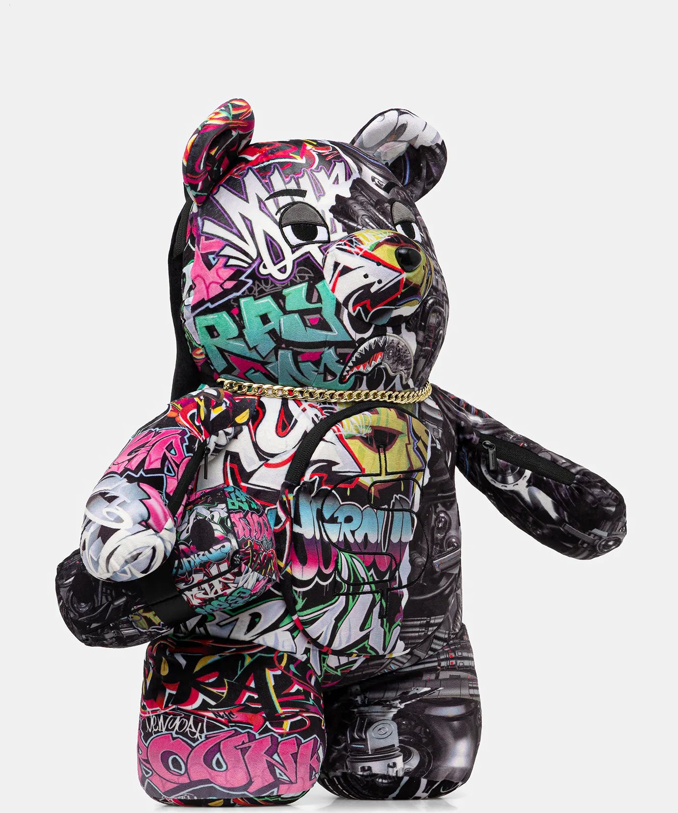 Sprayground - Geteilte Cybershark Geldbär Teddy Rucksack