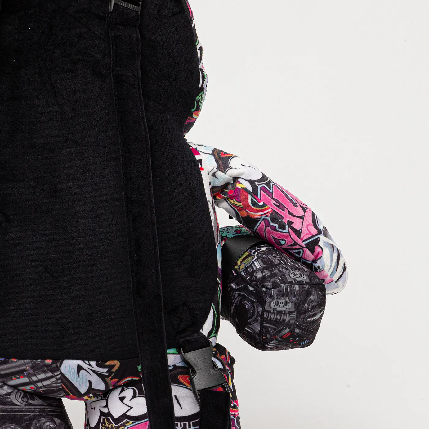 Sprayground - Split Cybershark Para Ayısı Teddy Sırt Çantası