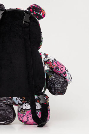 Sprayground - Split Cybershark Geldbär Teddy Rucksack