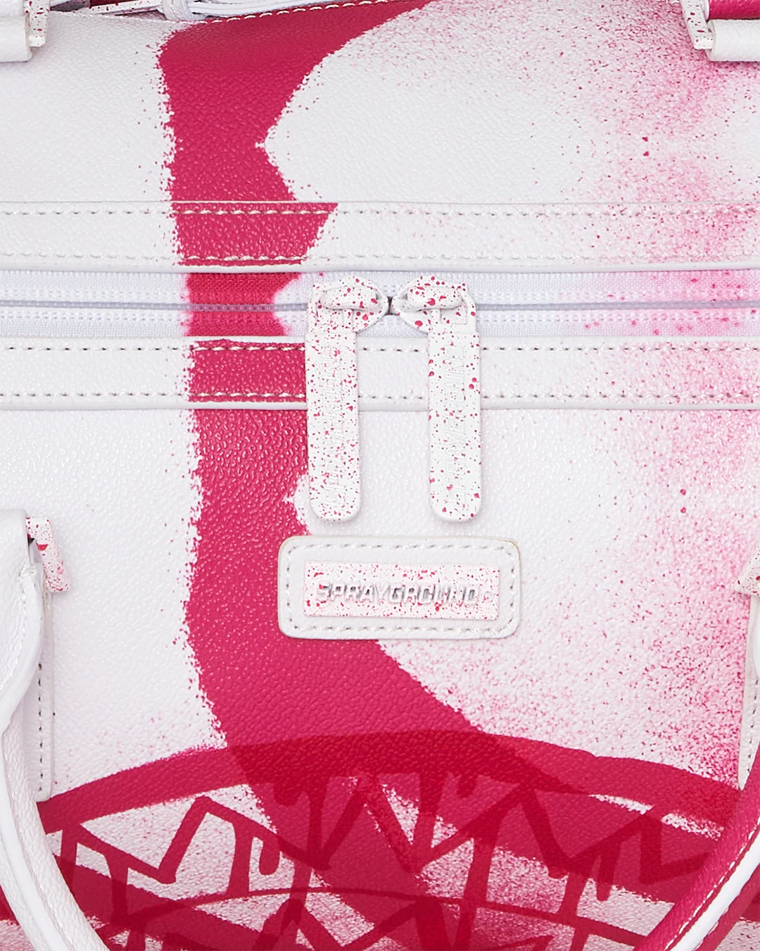 Sprayground - Storm Rosa Weiß Hand- und Umhängetasche