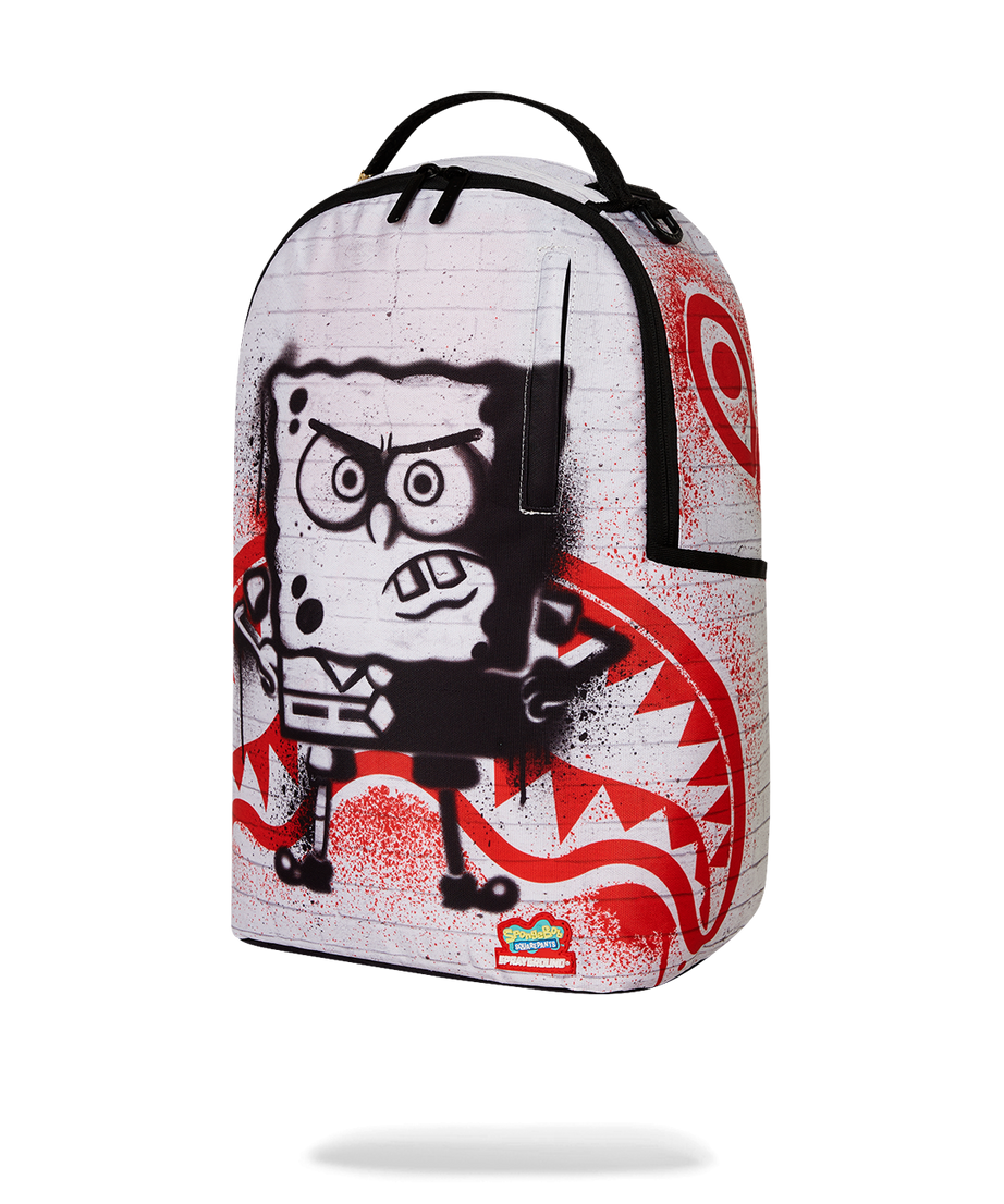 Sprayground - SchwammBob Schablonen Wand DLXR Rucksack